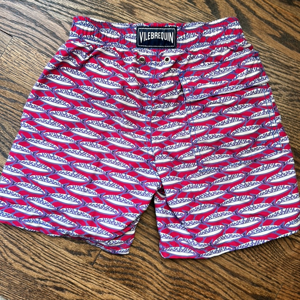 Boys size 8 Vilebrequin swim trunks.